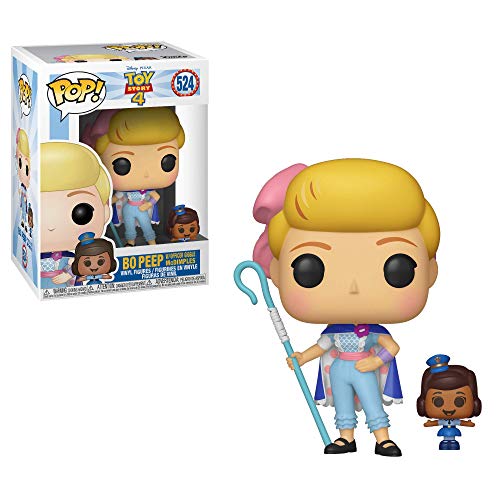 Funko POP! Vinilo: Disney: Toy Story 4: Bo Peep w/Officer McDimples, Multicolor, talla única