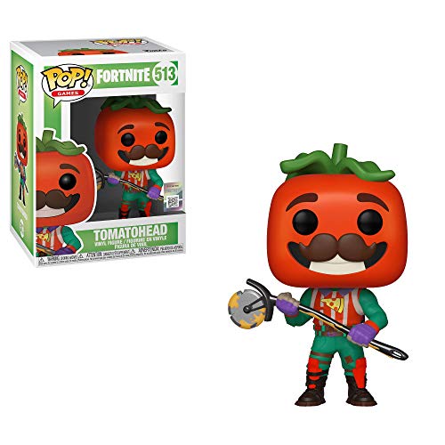 Funko POP! Vinilo: Games: Fortnite: TomatoHead, Multicolor, Talla Única