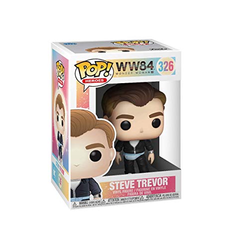 Funko - Pop! Wonder Woman 1984 - Steve Trevor Figura Coleccionable, Multicolor (46665)