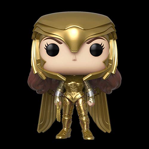 Funko - Pop! Wonder Woman 1984: Wonder Woman (Gold Power Pose) Figura Coleccionable, Multicolor (46658)