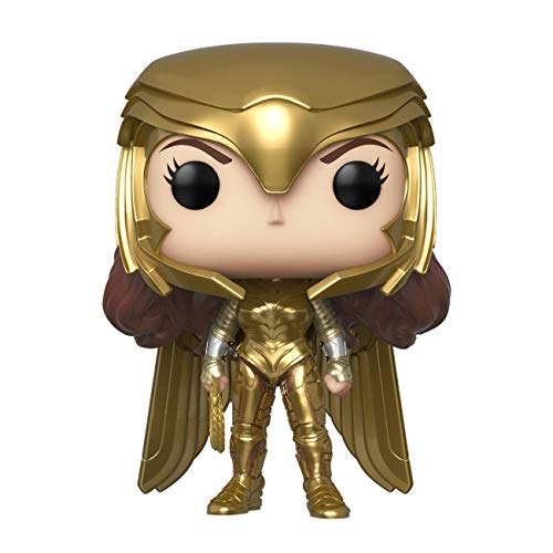 Funko - Pop! Wonder Woman 1984: Wonder Woman (Gold Power Pose) Figura Coleccionable, Multicolor (46658)