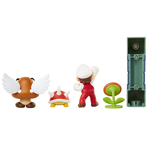 Funko- Set Diorama Castillo De Lava Super Mario Playset con Figuras, Color (400152)