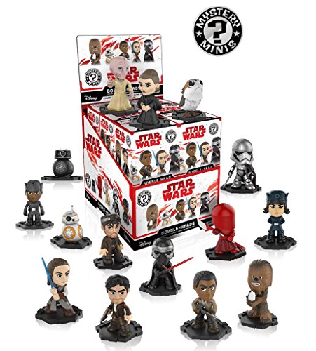 Funko Star Wars The Last Jedi Episode 8 Mystery Minis Display Case of 12 Blind Box Bobble-Heads - 12 x Figurines vinyle Mystery Minis …