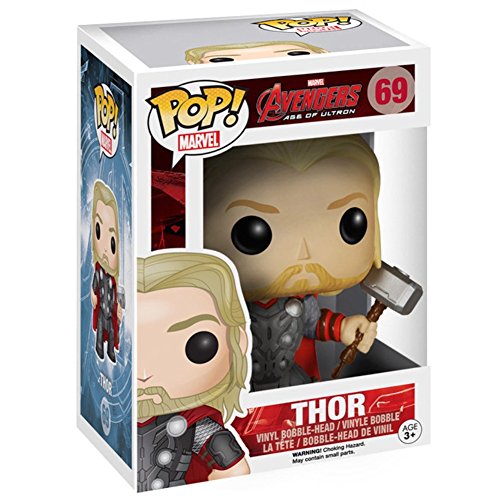 Funko Vengadores Bobble: Marvel: Avengers AOU: Thor (4780)