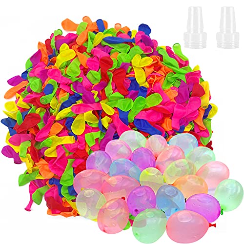 Funny House 1000 Pcs Globos de Agua, Colorido Magic Water Balloons Bombas de Agua