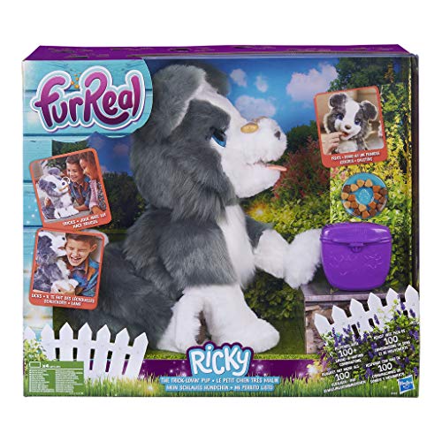 Furreal Friends Hasbro E0384175 - Ricky Mi Perrito Listo