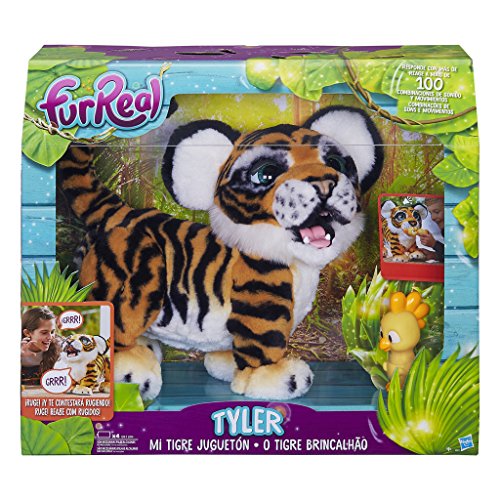 FurReal Friends - Tyler, mi tigre jugueton (Hasbro B9071175) (versión en español)