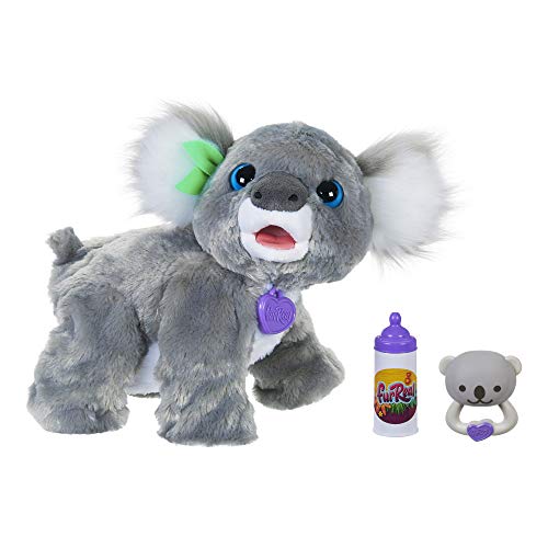 FurReal Koala Kristy - Juguete Interactivo para Mascotas, 60 Sonidos y reacciones, a Partir de 4 años