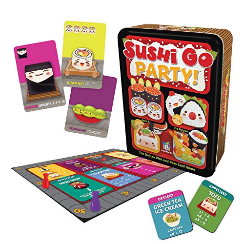 Gamewright Sushi Go Fiesta – El Juego de Cartas de Lujo.