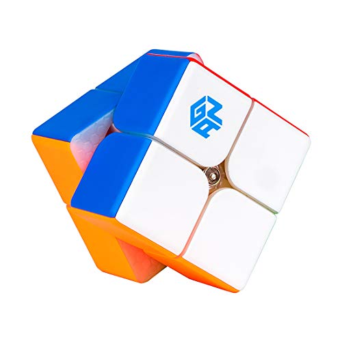 GAN 249 V2, 2x2 Cubo Mágico Cubo de Velocidad Juguete Rompecabezas 49mm (Sin Pegatinas)