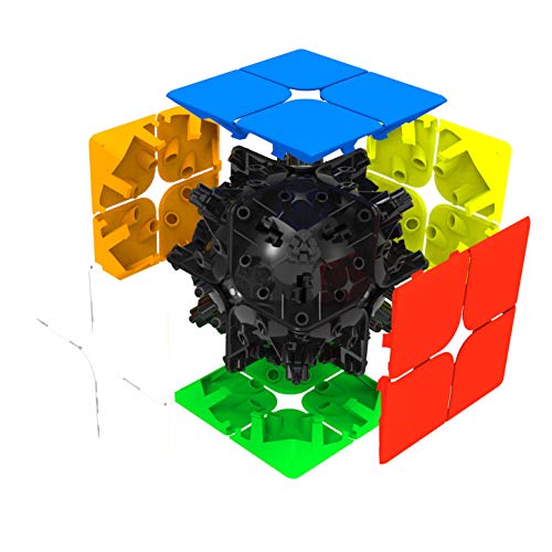 GAN 249 V2, 2x2 Cubo Mágico Cubo de Velocidad Juguete Rompecabezas 49mm (Sin Pegatinas)