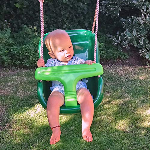 Garden Games Asiento de Columpio para Bebés con Sistema de Seguridad