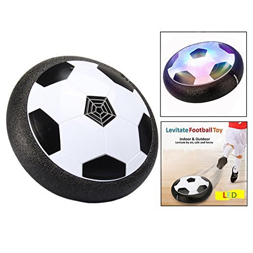 Gearmax® Flashing Air Hover Football Toy Air Power Soccer Juguete Balón de Fútbol Flotante Pelota con Suspensión de Aire y Luces LED para Niños