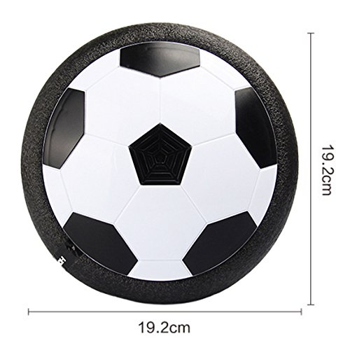 Gearmax® Flashing Air Hover Football Toy Air Power Soccer Juguete Balón de Fútbol Flotante Pelota con Suspensión de Aire y Luces LED para Niños