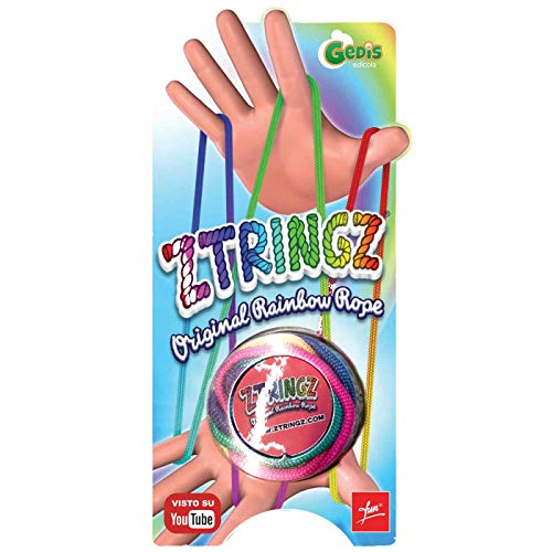 Gedis Ztringz El Cordón Arcoíris, Multicolor Ztringz Cuerda - Juegos y Juguetes de Habilidad/Activos