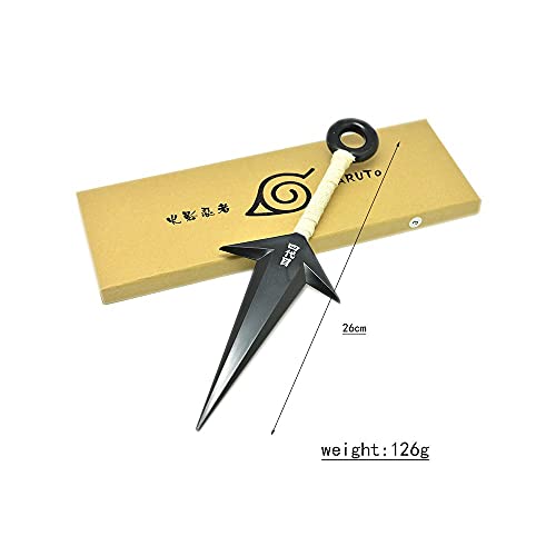 Genérico kunai minato 26cm escala real a la serie anime complemento de disfraz ninja para coslay complementa tu traje con un kunai estilo japones…