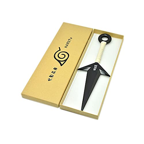 Genérico kunai minato 26cm escala real a la serie anime complemento de disfraz ninja para coslay complementa tu traje con un kunai estilo japones…