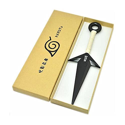 Genérico kunai minato 26cm escala real a la serie anime complemento de disfraz ninja para coslay complementa tu traje con un kunai estilo japones…