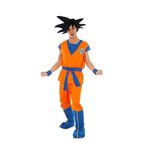 Generique - Disfraz Goku Saiyan Dragon Ball Z Adulto - M