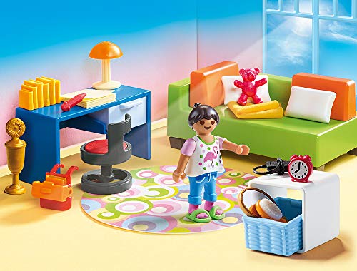 geobra Brandstätter PLAYMOBIL® Dollhouse Juego de 6 Piezas 70206 70207 70208 70209 70210 70211 Cocina + Salón + Dormitorio + Habitación Adolescente + Habitación del Bebé + Baño