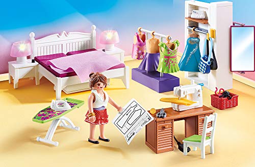 geobra Brandstätter PLAYMOBIL® Dollhouse Juego de 6 Piezas 70206 70207 70208 70209 70210 70211 Cocina + Salón + Dormitorio + Habitación Adolescente + Habitación del Bebé + Baño