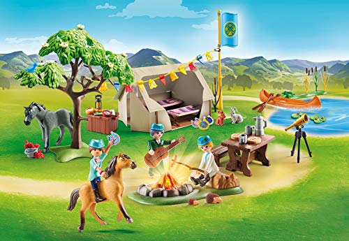 geobra Brandstätter Playmobil Spirit 70329 70330 70331 - Juego de campamento de verano (3 unidades, incluye desafío en el río, aventuras al aire libre)