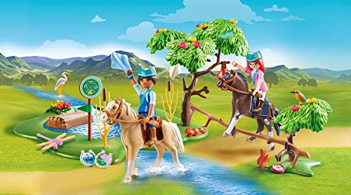 geobra Brandstätter Playmobil Spirit 70329 70330 70331 - Juego de campamento de verano (3 unidades, incluye desafío en el río, aventuras al aire libre)