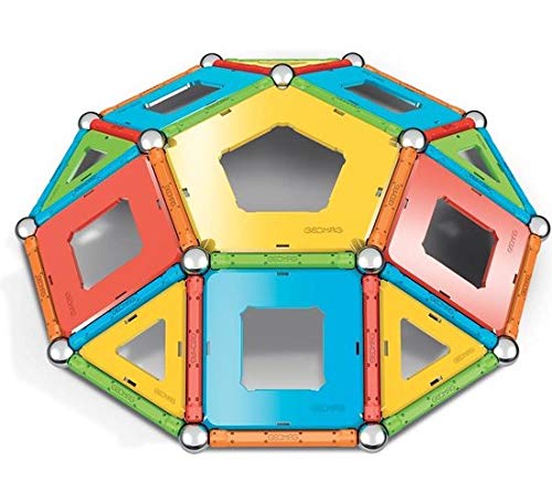 Geomag- Confetti Juego de construcción magnética, Multicolor, 114 Piezas (357)