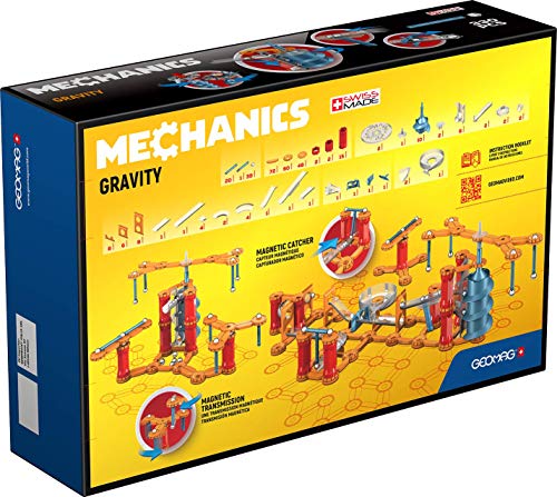 Geomag Gravity Up & Down Circuit Juego de construcción de 330 piezas (776), Multicolor