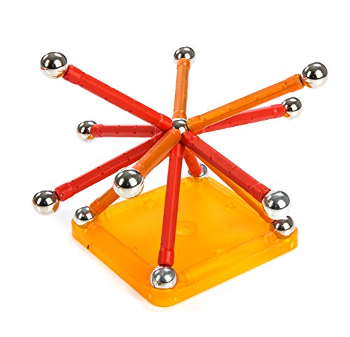 Geomag- Juego de Construcción, 64 Piezas, Color amarillo/naranja (253)