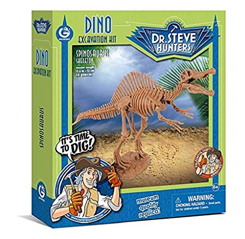 Geoworld - Spinosaurus Skeleton, Figura (DeQUBE Trading S.L. CL1668K)