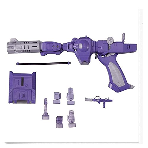 ghjkl Juguetes de Transformador KO MP29 Shockwave Autobots Metal Action Figura 2 5 CM Niños Mejor Regalo