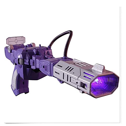 ghjkl Juguetes de Transformador KO MP29 Shockwave Autobots Metal Action Figura 2 5 CM Niños Mejor Regalo