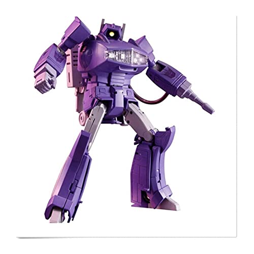 ghjkl Juguetes de Transformador KO MP29 Shockwave Autobots Metal Action Figura 2 5 CM Niños Mejor Regalo