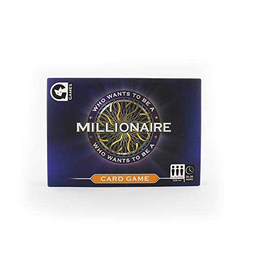 Ginger Fox Official Who Wants To Be A Millionaire Classic TV Quiz Card Game - Subir la icónica Escalera con 4 líneas de Vida