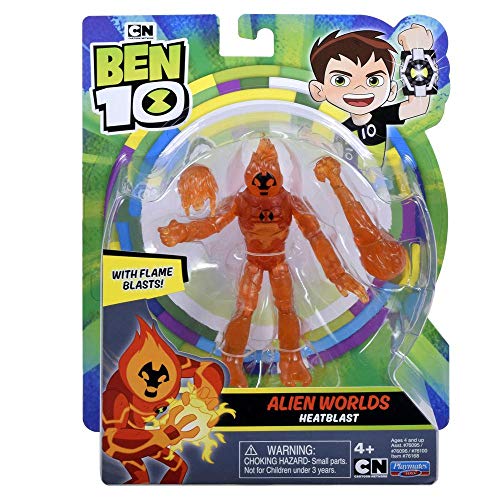 Giochi Preziosi-Ben10 Base A12 S.A.W Heatblast Ben_10 Personajes (BEN58400)