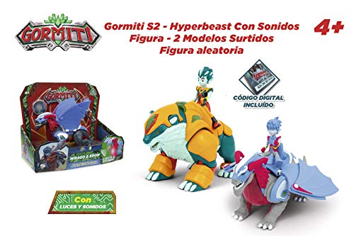 Giochi Preziosi Flair Gormiti Gormiti Hyperbeast S2, con sonidos + 1 figura, diferentes modelos, 1 pieza