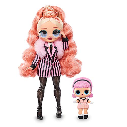 Giochi Preziosi- L.O.L Surprise OMG Winter Chill: Big Wig y Madame Queen Muñeca y Miniatura, Multicolor (LLUE3300)