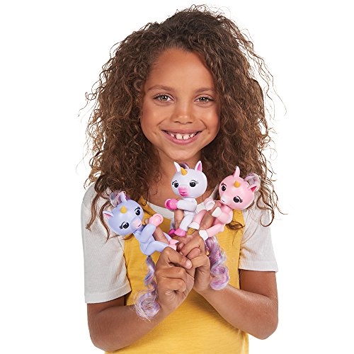 Giochi Preziosi Wowwee Fingerlings - Unicornio Gigi, Gema, Alika, Modelos Surtidos