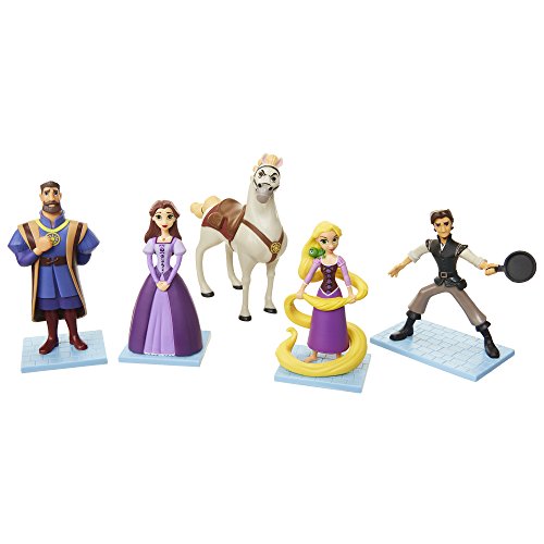 Glop Games- Disney Tangled: The Series Rapunzel Set de Figuras (Jakks Pacific 2.0)