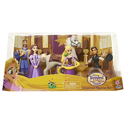 Glop Games- Disney Tangled: The Series Rapunzel Set de Figuras (Jakks Pacific 2.0)