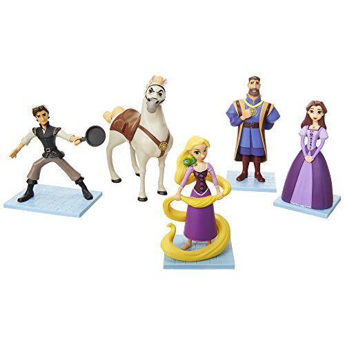 Glop Games- Disney Tangled: The Series Rapunzel Set de Figuras (Jakks Pacific 2.0)