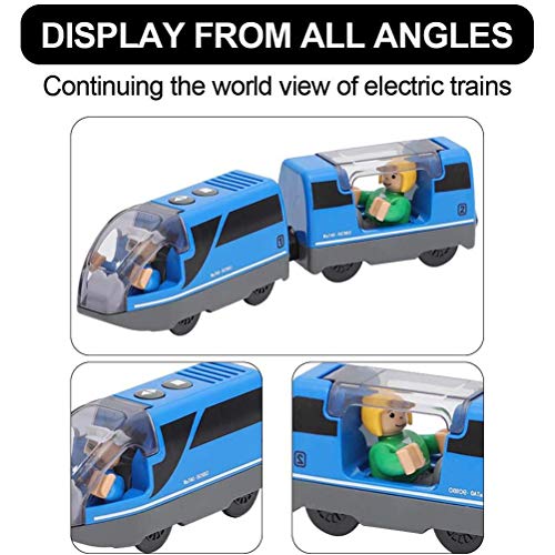 Gohhey Tren de Locomotora eléctrica, Juguetes eléctricos de Alta Velocidad, Locomotora de Juguete para niños, Locomotora para niños y niñas, Juguete para niños pequeños