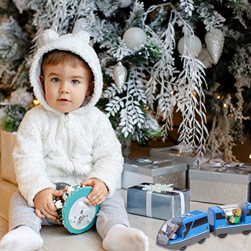 Gohhey Tren de Locomotora eléctrica, Juguetes eléctricos de Alta Velocidad, Locomotora de Juguete para niños, Locomotora para niños y niñas, Juguete para niños pequeños