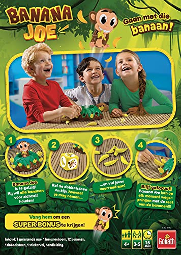 Goliath Games Banana Joe Juego de habilidades motrices finas Niños y adultos - Juego de tablero (Juego de habilidades motrices finas, Niños y adultos, 4 año(s), Caja)