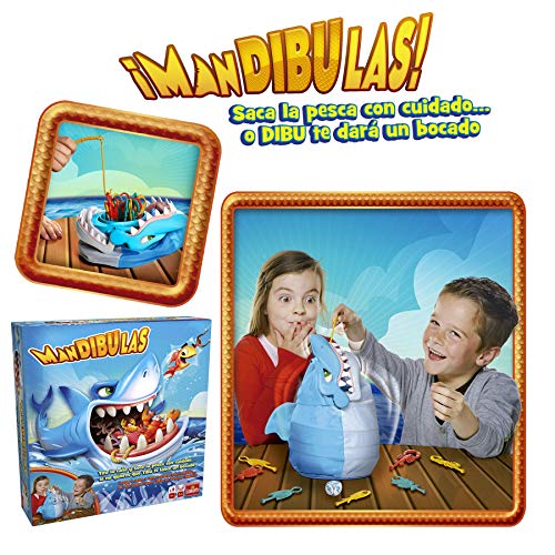 Goliath Mandibulas La pesca más divertida, Juego de mesa infantil, A partir de 4 años