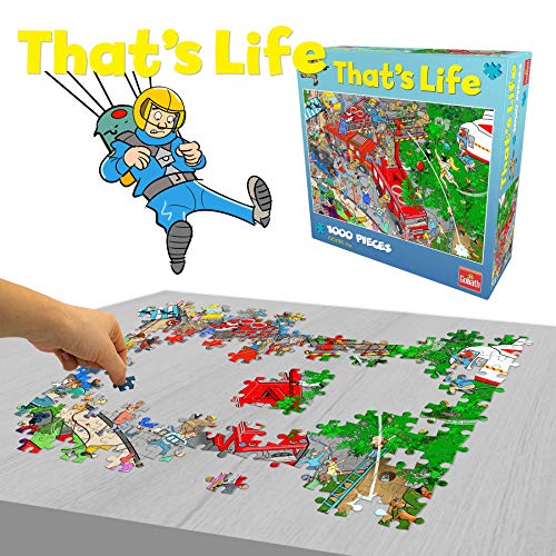 Goliath- Puzzle Brigada de Bomberos That's Life, Multicolor (919260006)