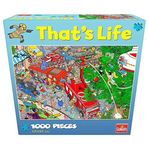 Goliath- Puzzle Brigada de Bomberos That's Life, Multicolor (919260006)