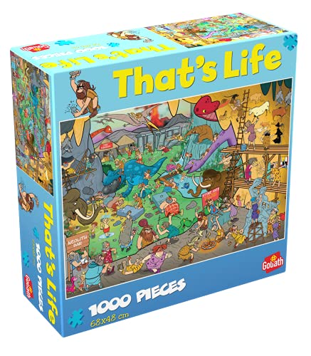 Goliath- Puzzle Prehistoria That's Life, Multicolor (919264006)