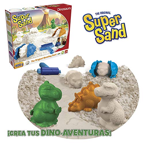 Goliath Super Sand Dinosaurios Arena Magica, Color Blanco, Talla Única (383326.006)